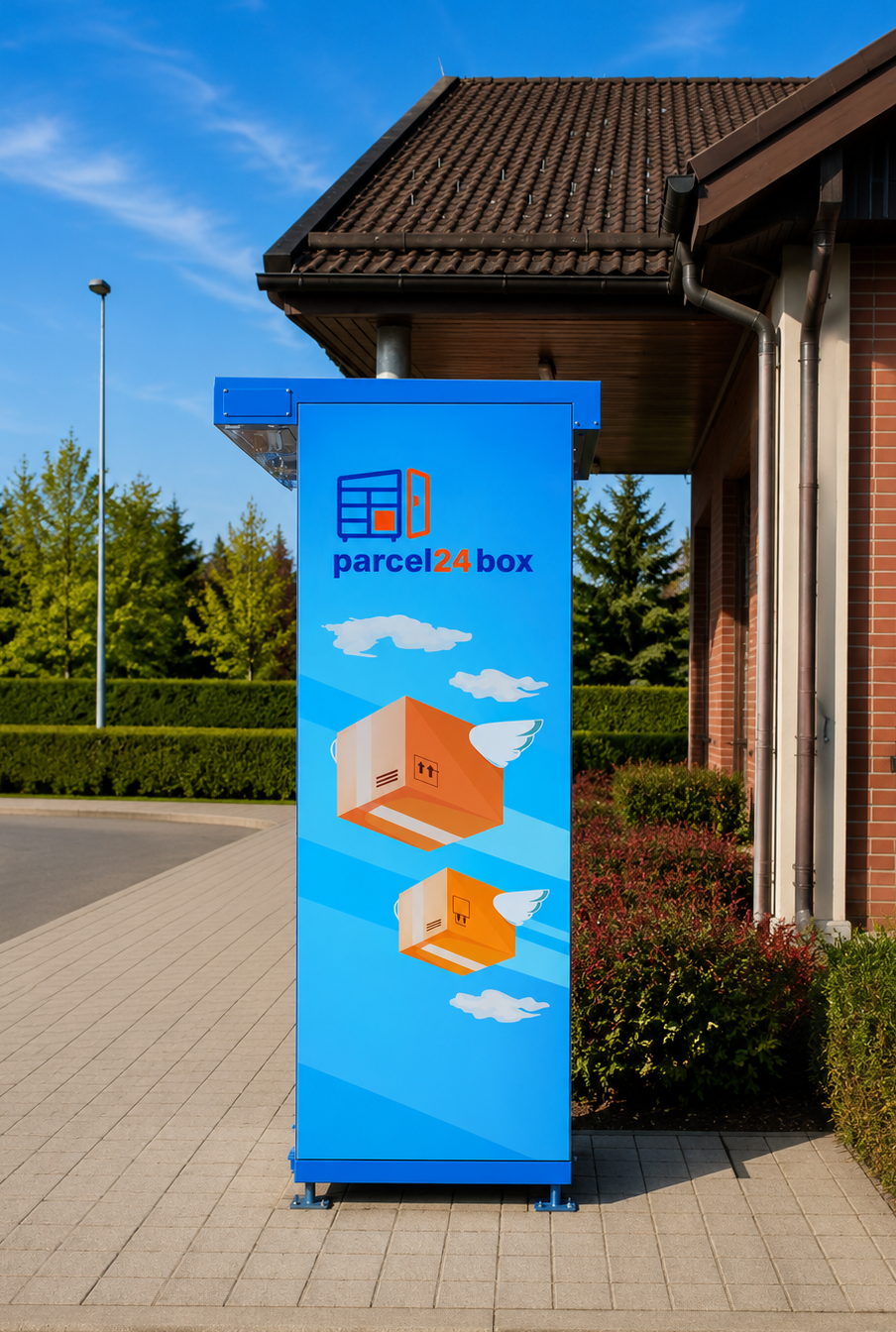 Paketstation vom Unternehmen parcel24box